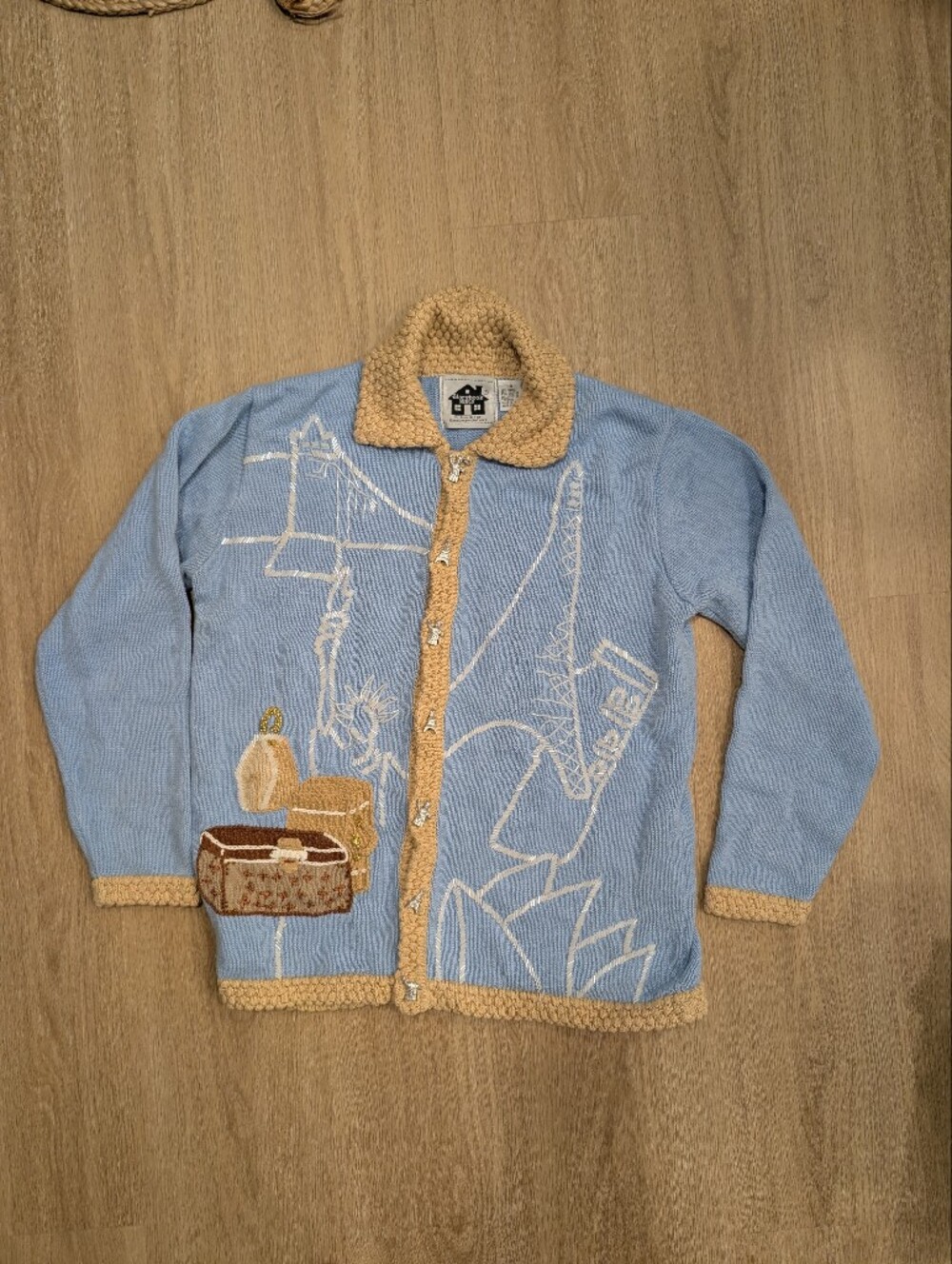 Storybook Knits Collared Cardigan